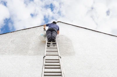 Peinture extérieure à Rosnoën — façades et ravalement
